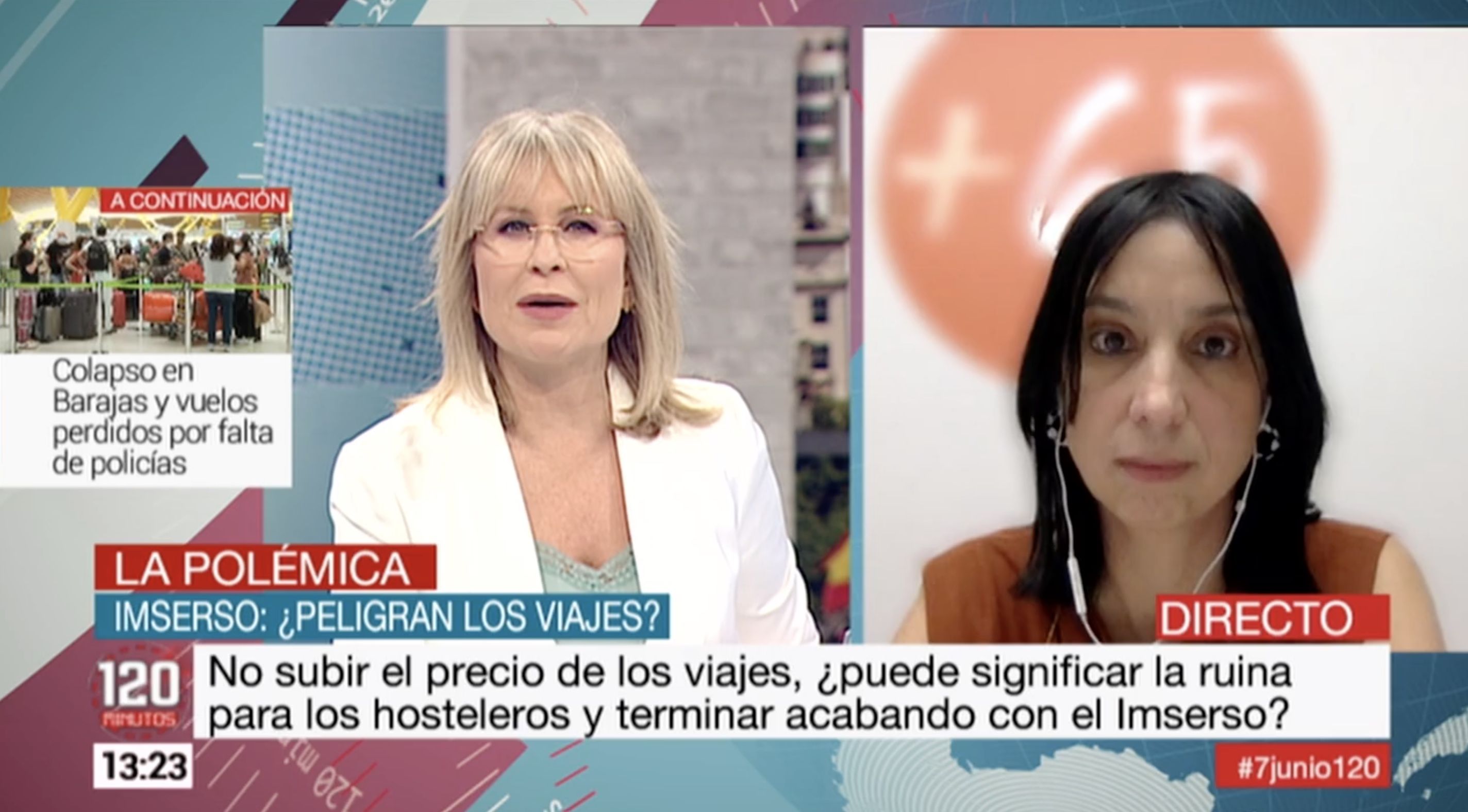 Ana Bedia: "La congelación de los precios de los viajes del Imserso es un arma de doble filo"