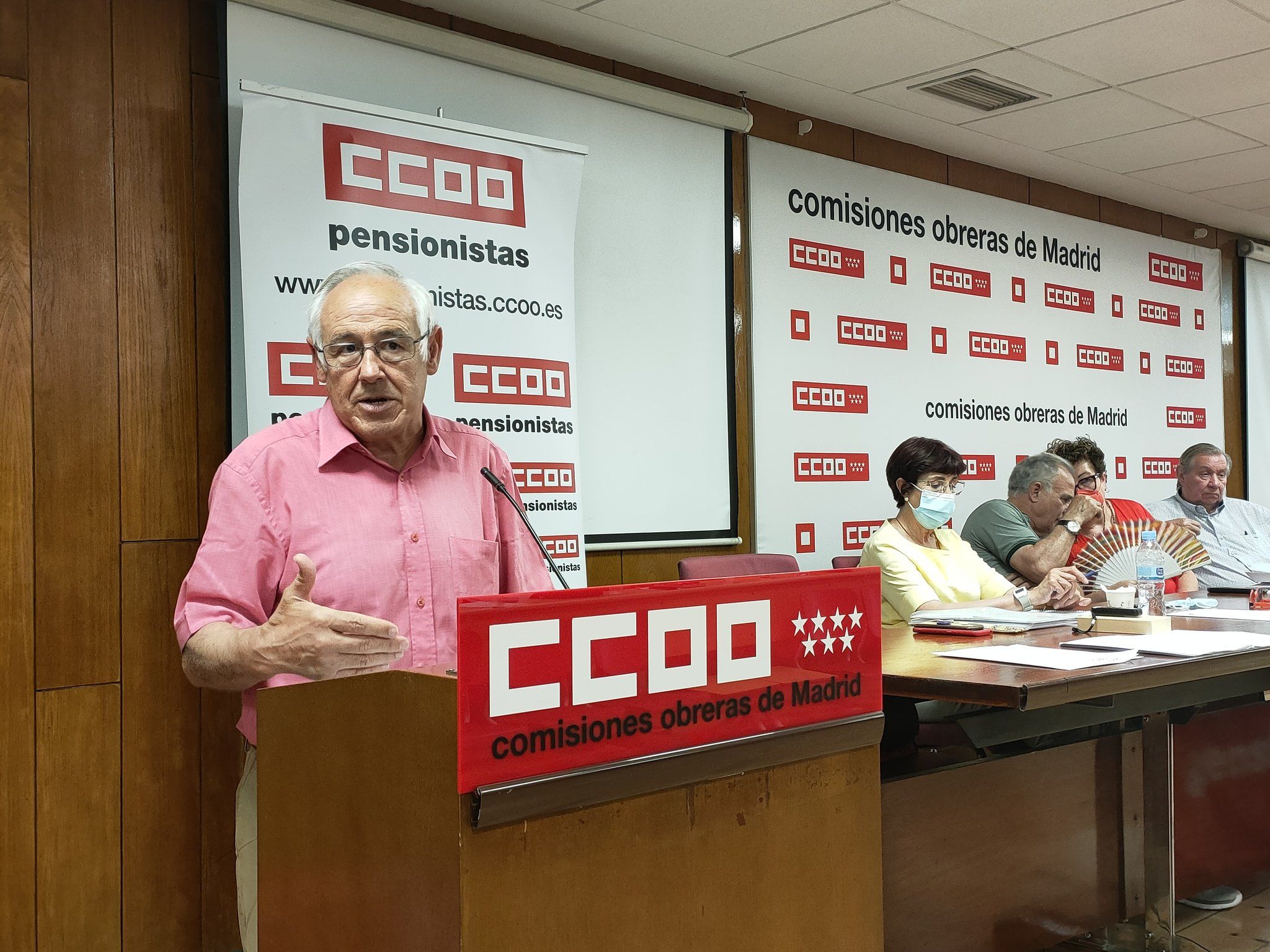Juan Sepúlveda, nuevo secretario general de Federación Estatal de Pensionistas y Jubilados de CCOO