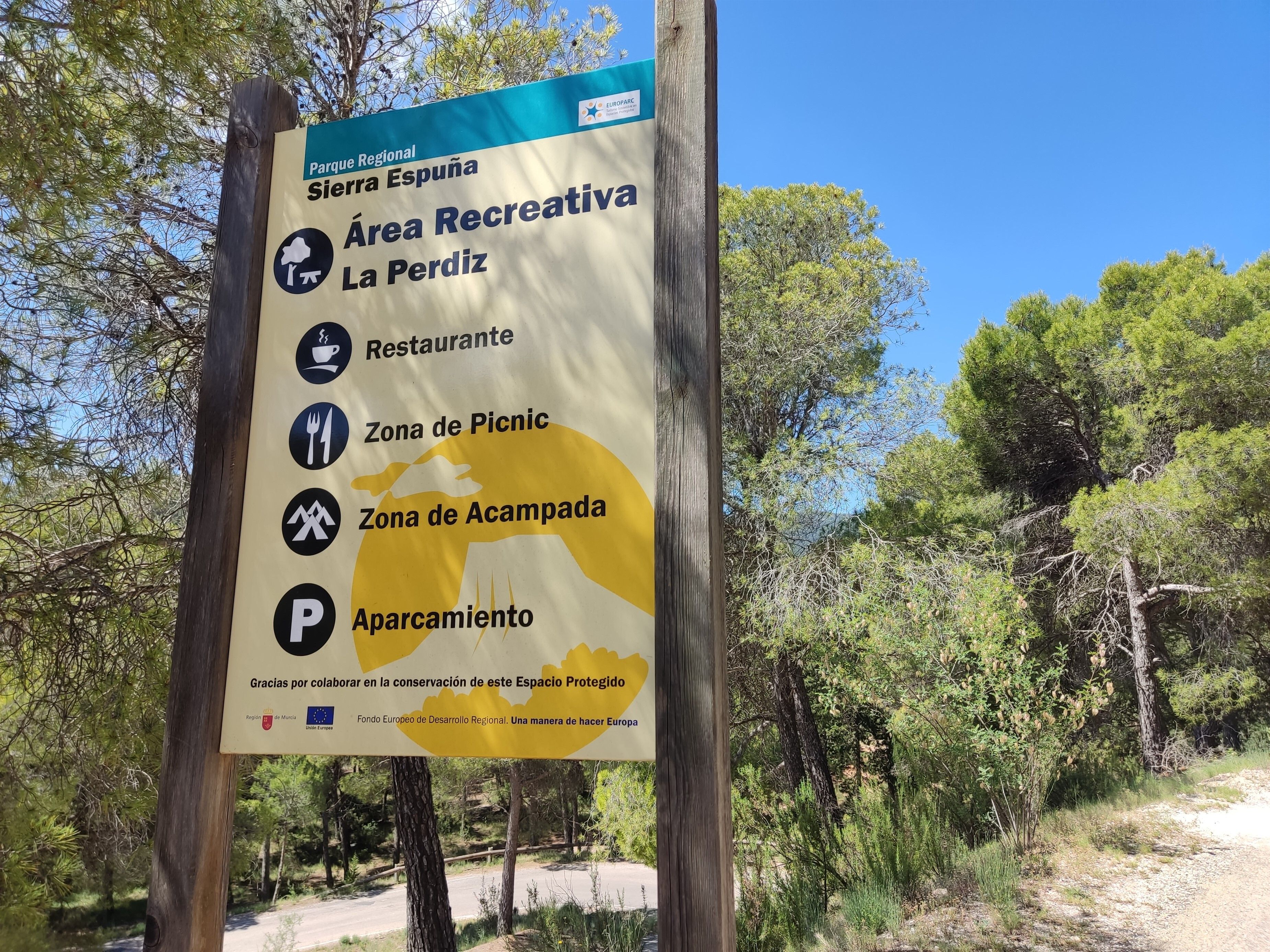 En la Región de Murcia se permite la acampada en tres zonas del parque natural de Sierra Espuña. Foto: Europa Press