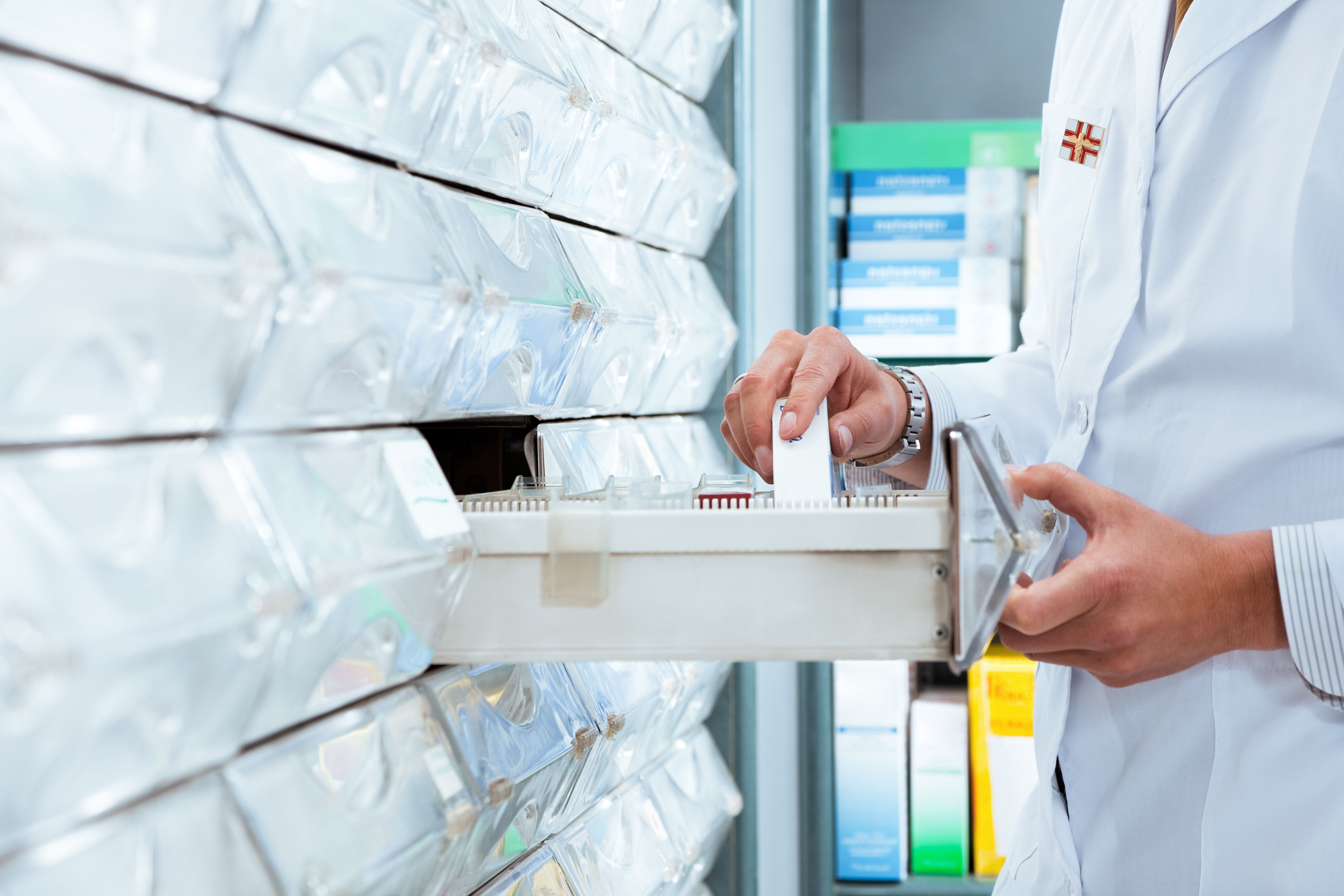 Sistemas personalizados de dosificación de medicamentos en farmacias gallegas: así funcionan. Foto: Bigstock