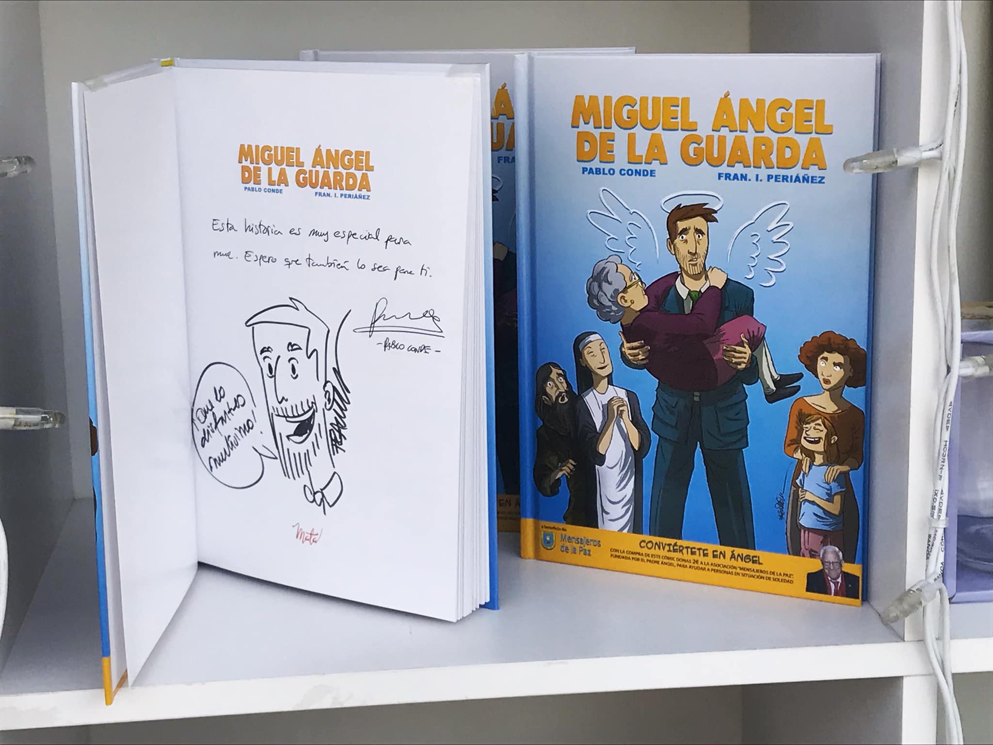 'Miguel Ángel de la Guarda', el cómic solidario que habla sobre la soledad no deseada de los mayores