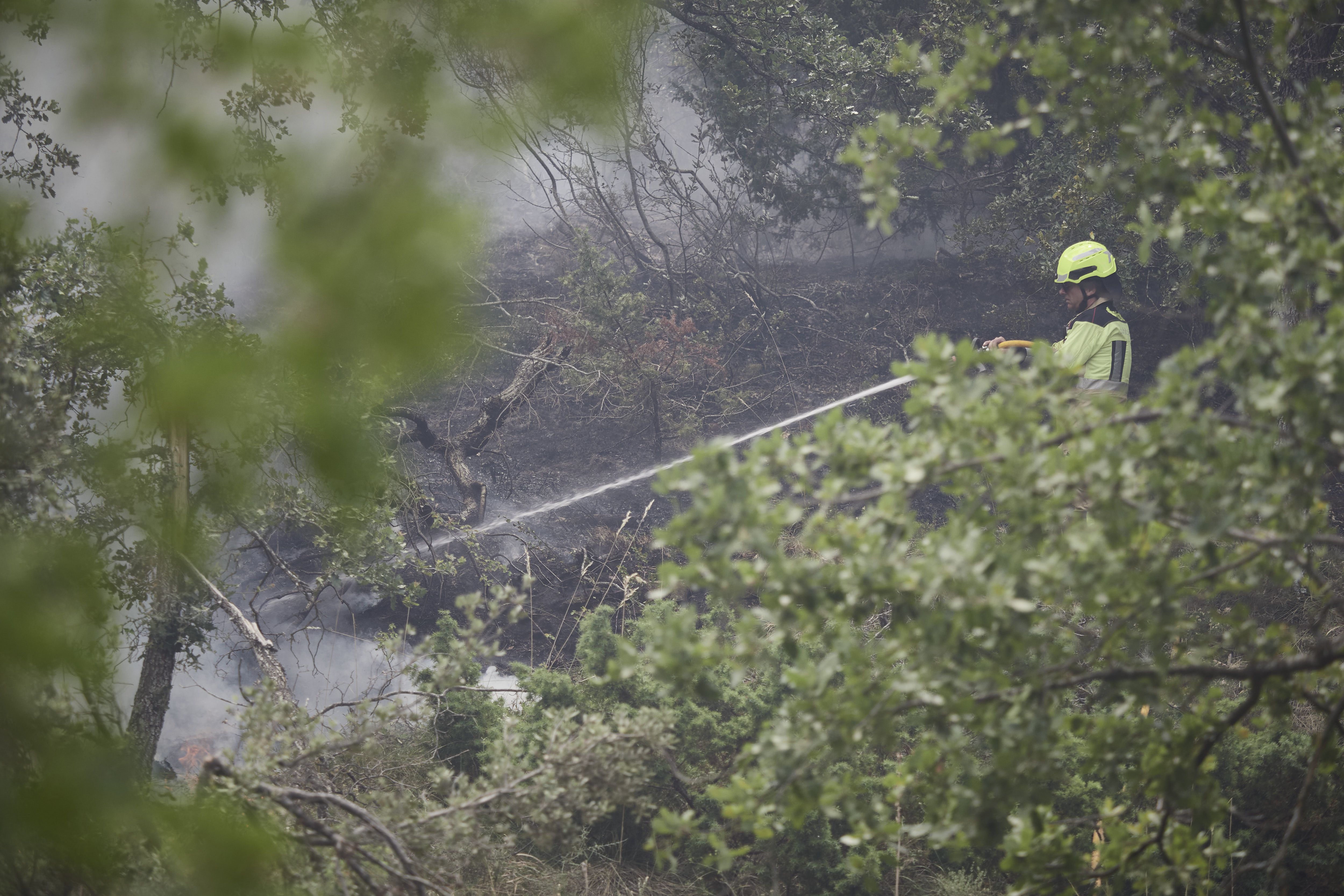 Desalojados 90 mayores de una residencia por el incendio de Teruel: "Es desolador". Foto: Europa Press
