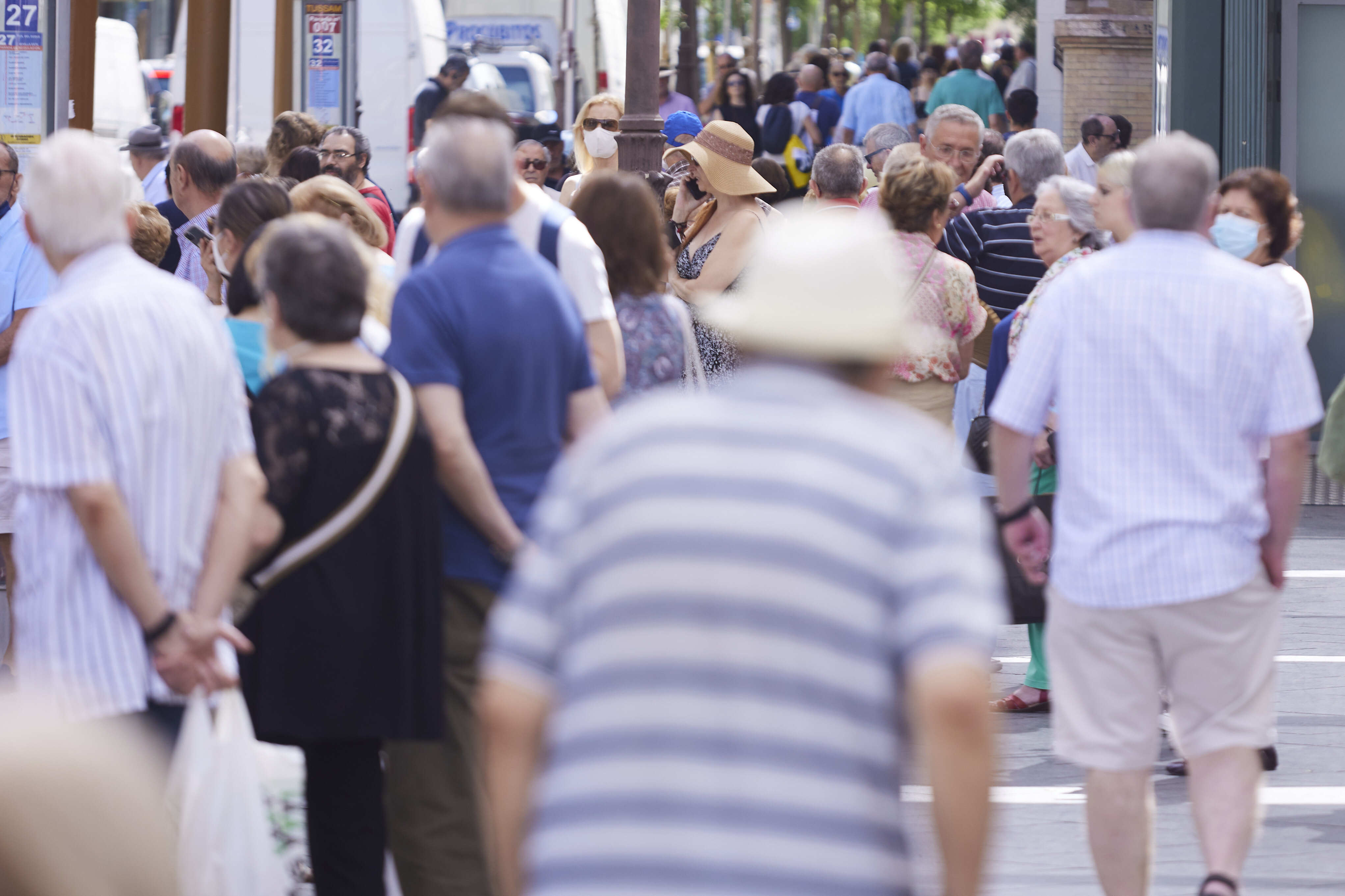 Los mayores de 65 años son ya el 20% de la población española, casi el doble que hace 40 años. Envejecimiento