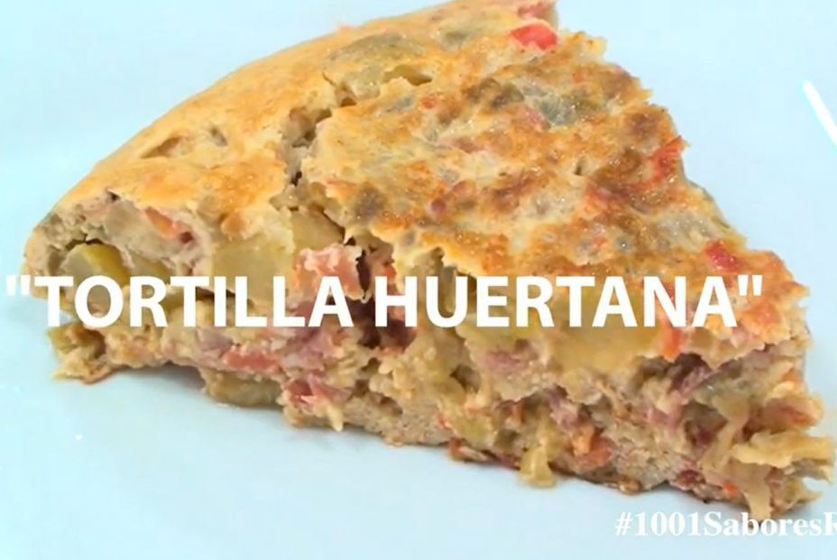 Receta de tortilla huertana. Foto: Murcia turística
