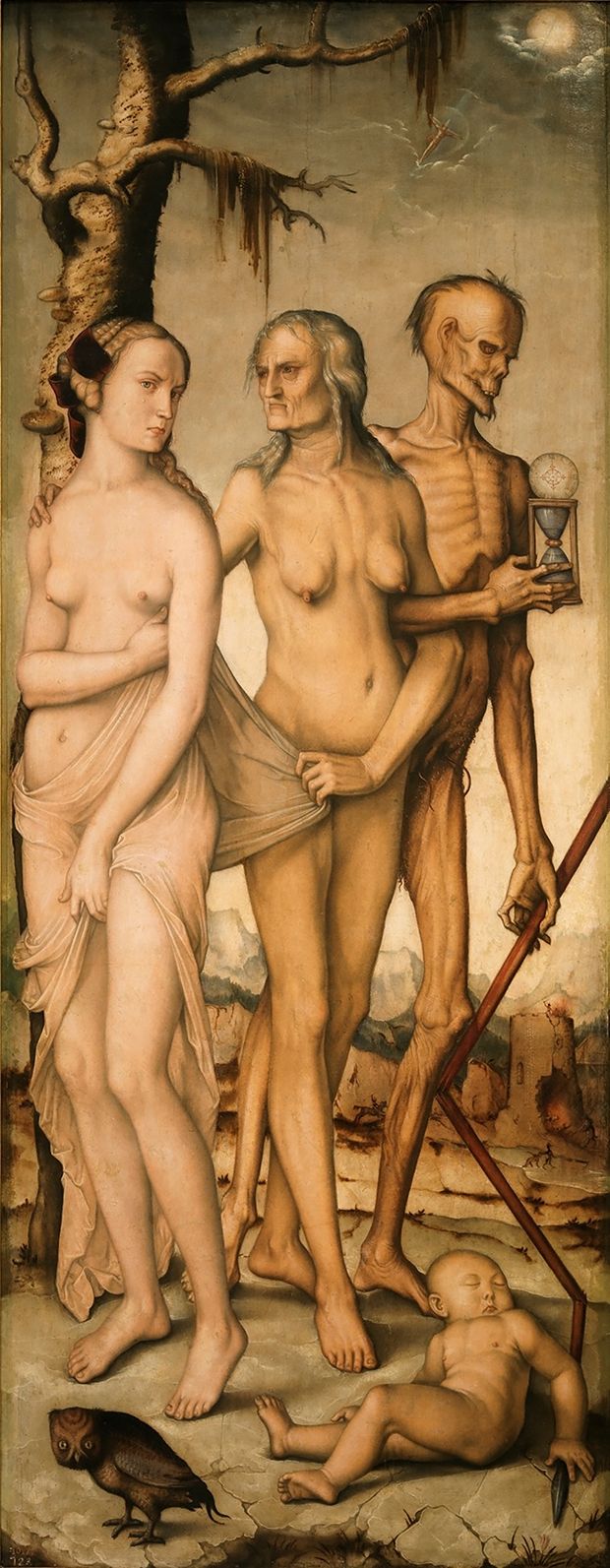 Las edades de la vida y la muerte,  Baldung Grien