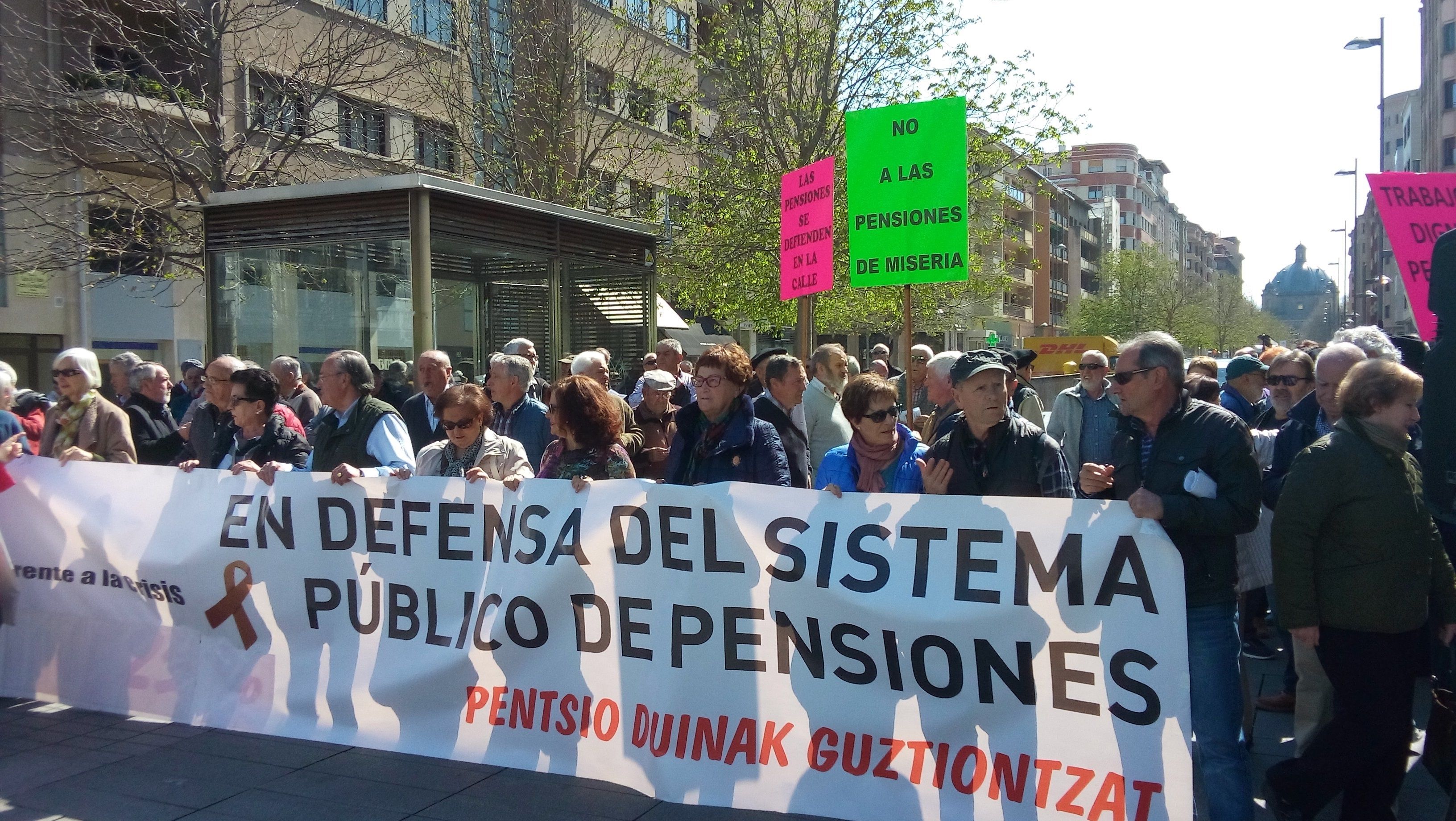 Defensa de las pensiones