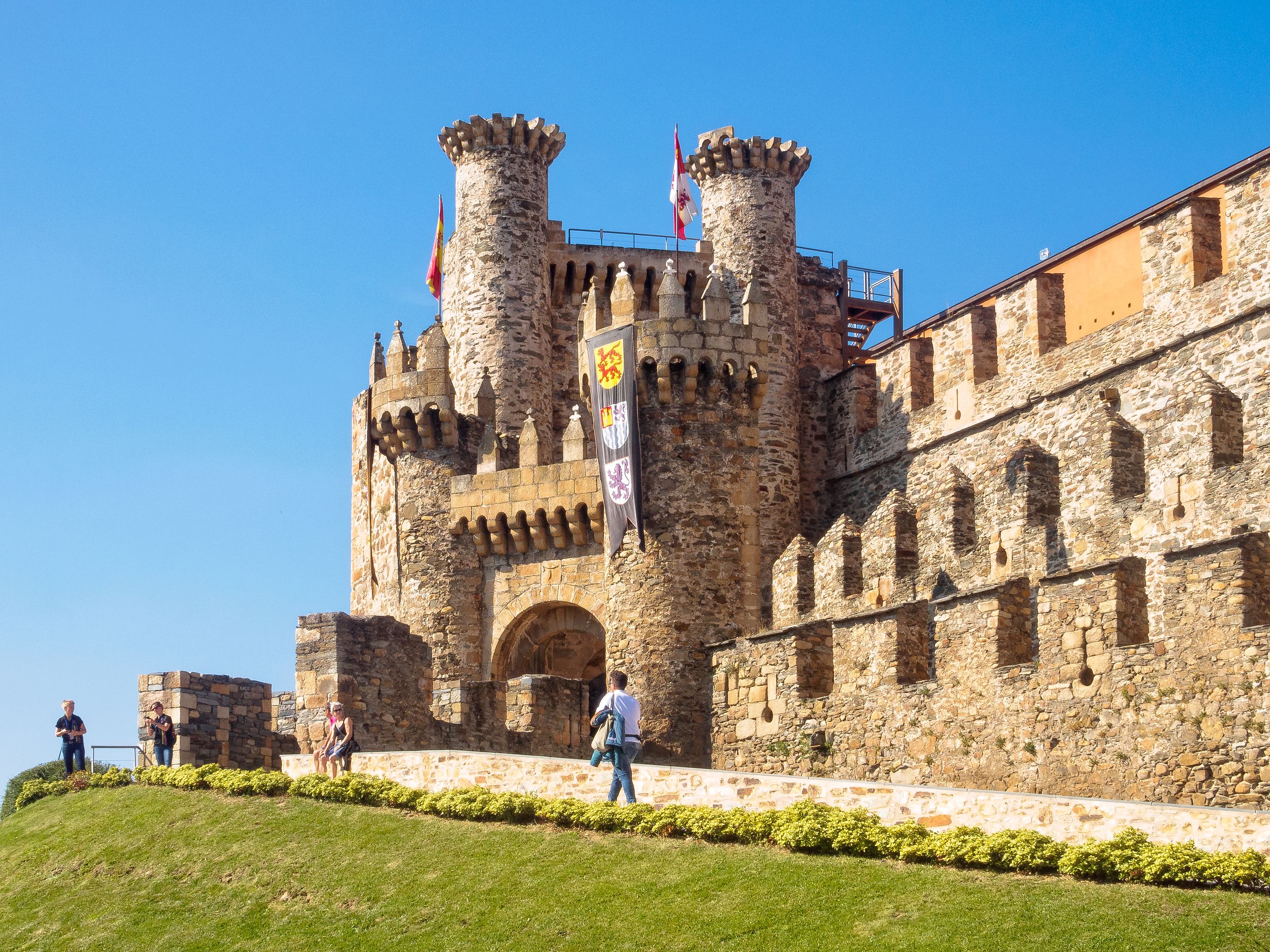 Castillo de Los templarios (Ponferrada, León)