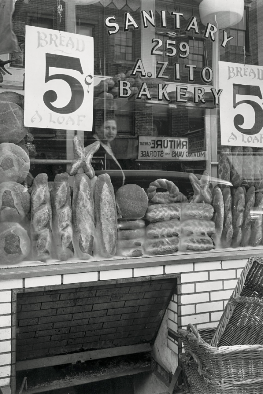 Panadería, Bleecker Street 259, Manhattan, 1937
