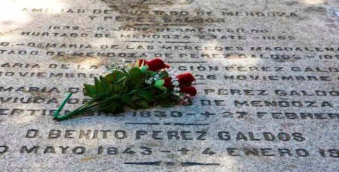 cementerio de la almudena. 4 tumba de galdos 