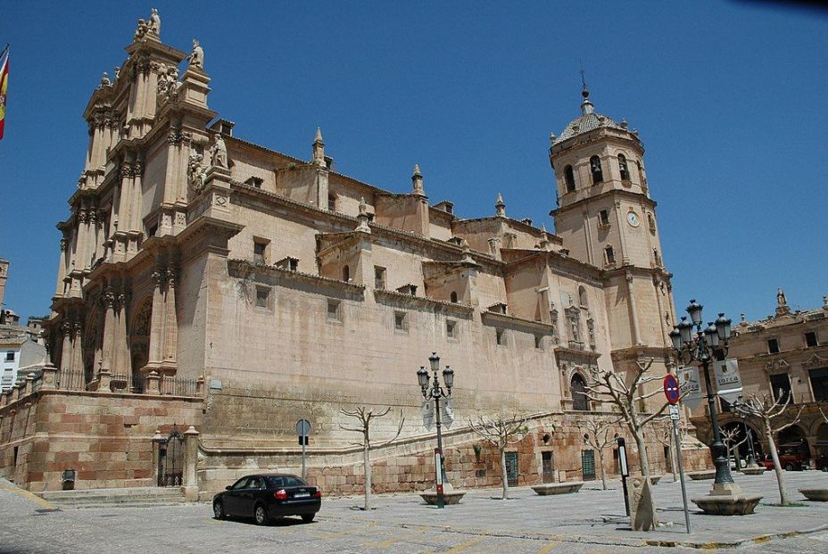 Colegiata de San Patricio en Lorca. Foto: Wikipedia Colegiata de San Patricio en Lorca. Foto: Wikipedia