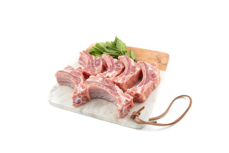 Receta de costillas de cerdo ibérico con patatas. Foto: Terravileña