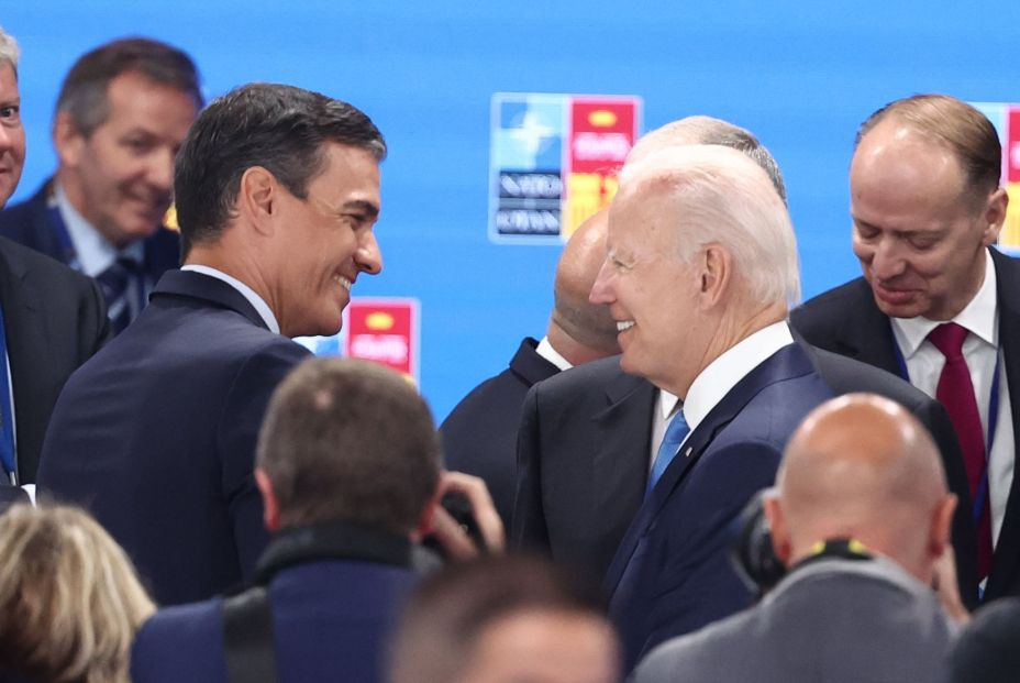 Pedro Sánchez y Joe Biden en la Cumbre de la OTAN de Madrid