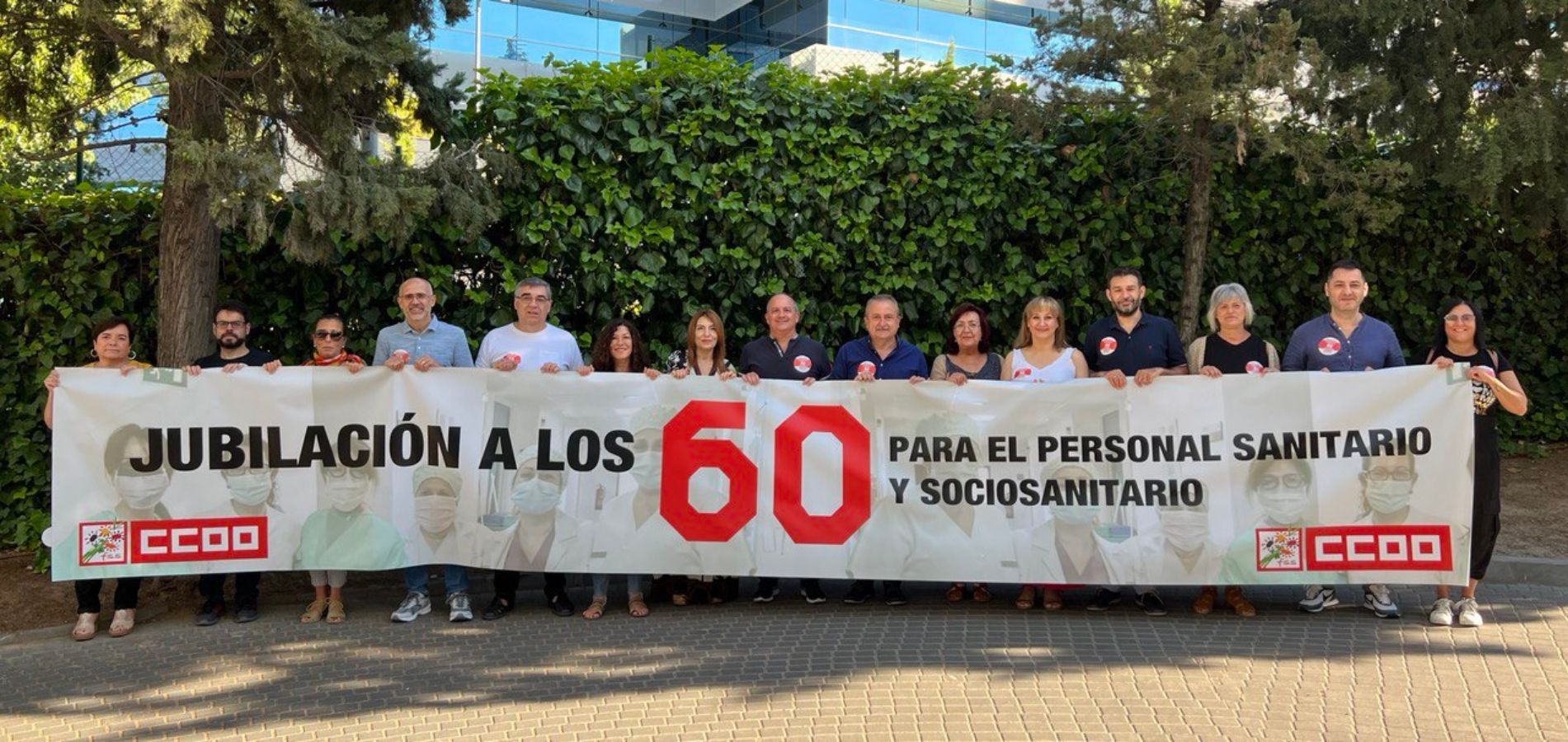 CCOO registra más de 150.000 firmas en apoyo a la jubilación a los 60 años para los sanitarios