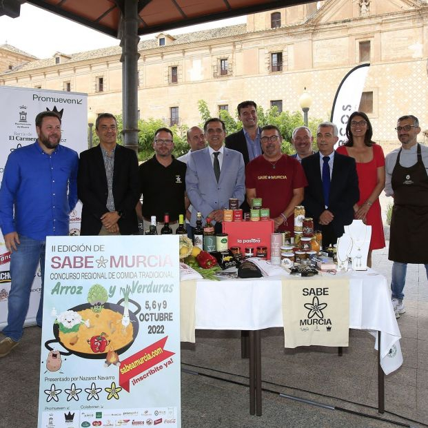 Presentación del concurso gastronómico 'Sabe a Murcia', que ha tenido lugar en el Campus de Los Jerónimos. Foto: Europa Press 