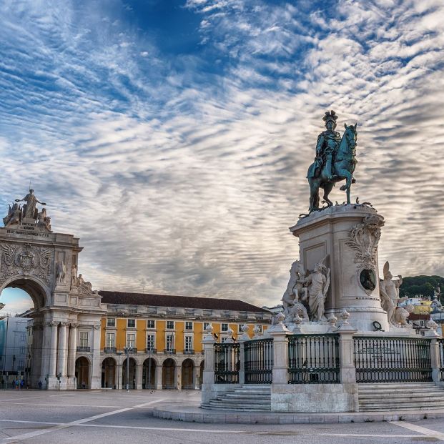 Arc Triunfal da Rua Augusta Lisboa (Bigstock)