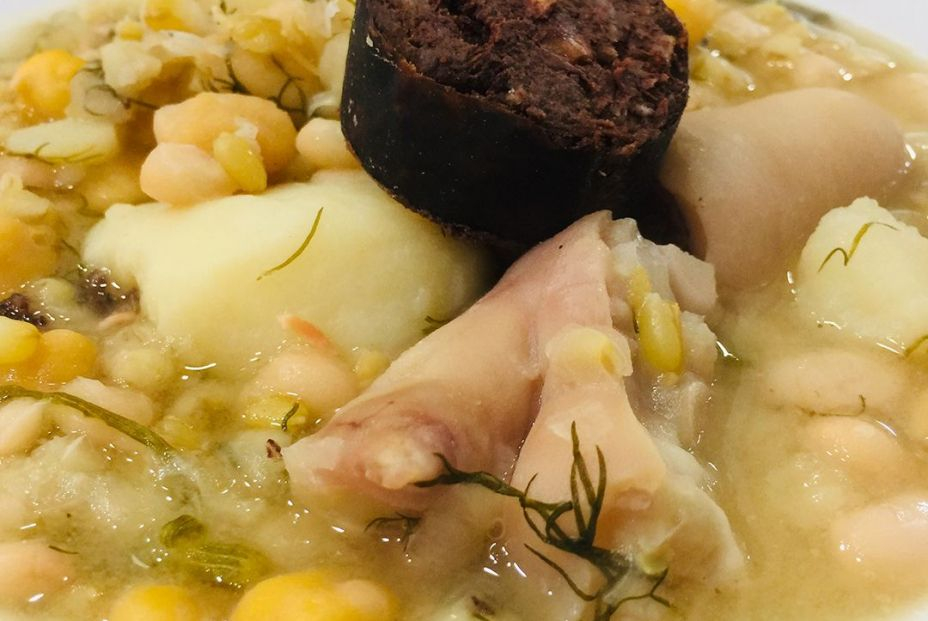 Olla de trigo. Foto Sabores Almería