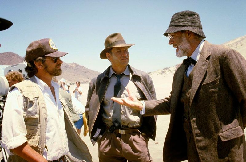 steven spielberg harrison ford connery en desierto de tabernas