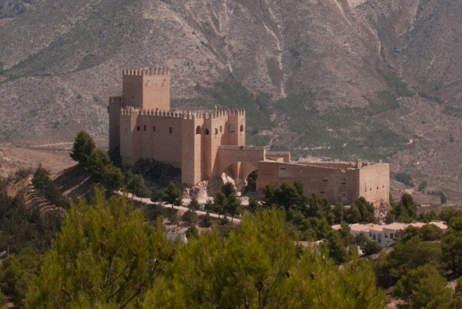 Castillo de Los Fajardo en Velez Blanco. Foto Wikipedia