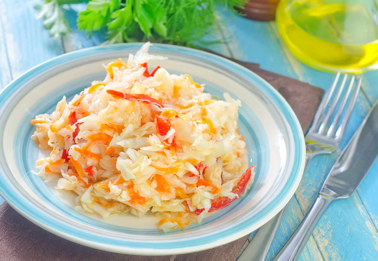 Receta de ensalada de col de la huerta o coleslaw murciana