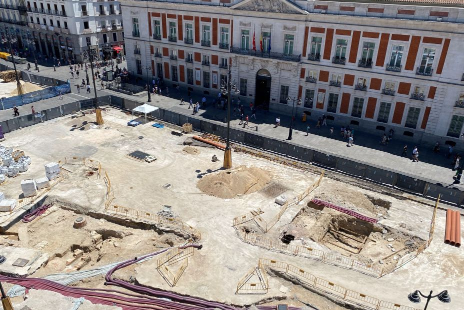 EuropaPress 4548383 vista general obras puerta sol madrid julio 2022 madrid espana obras puerta