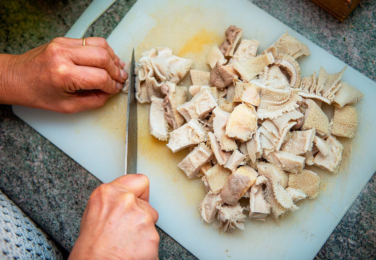 Cómo limpiar bien el mondongo o callos para que no den olor ni sabor animal