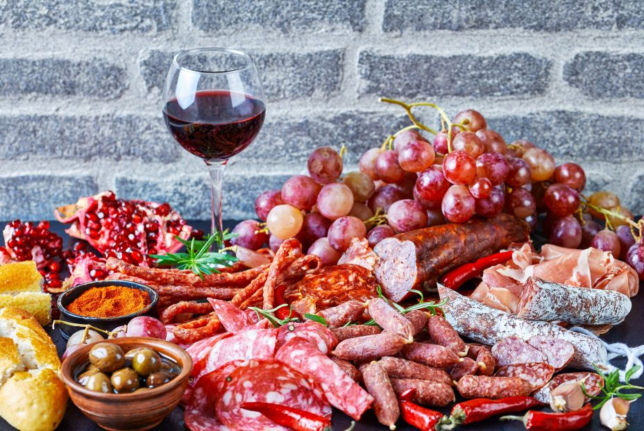 bigstock Spanish Sausages And Cured Mea 450191745 bigstock Spanish Sausages And Cured Mea 450191745