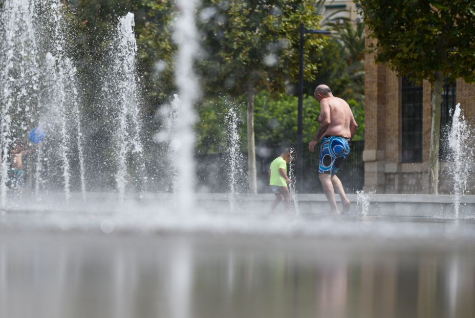 Llega la segunda ola de calor a la Península, con máximas de hasta 40ºC. Foto: Europa Press