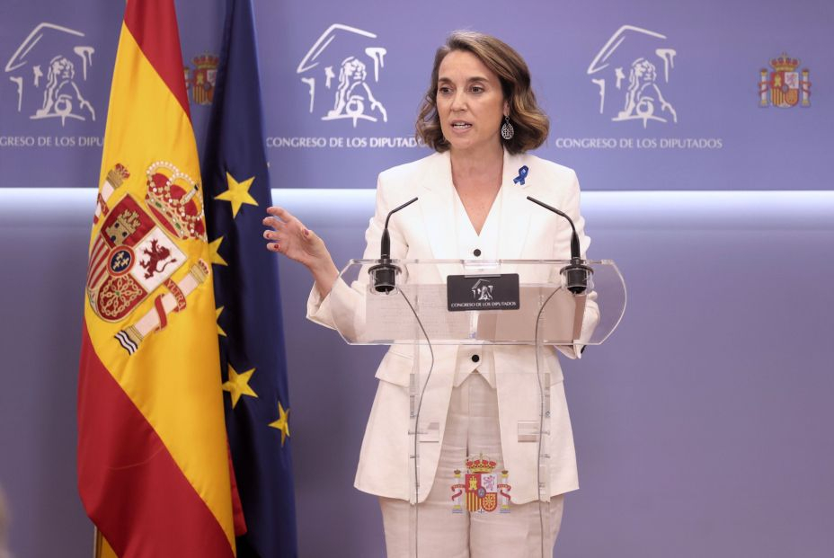 La portavoz del PP, Cuca Gamarra