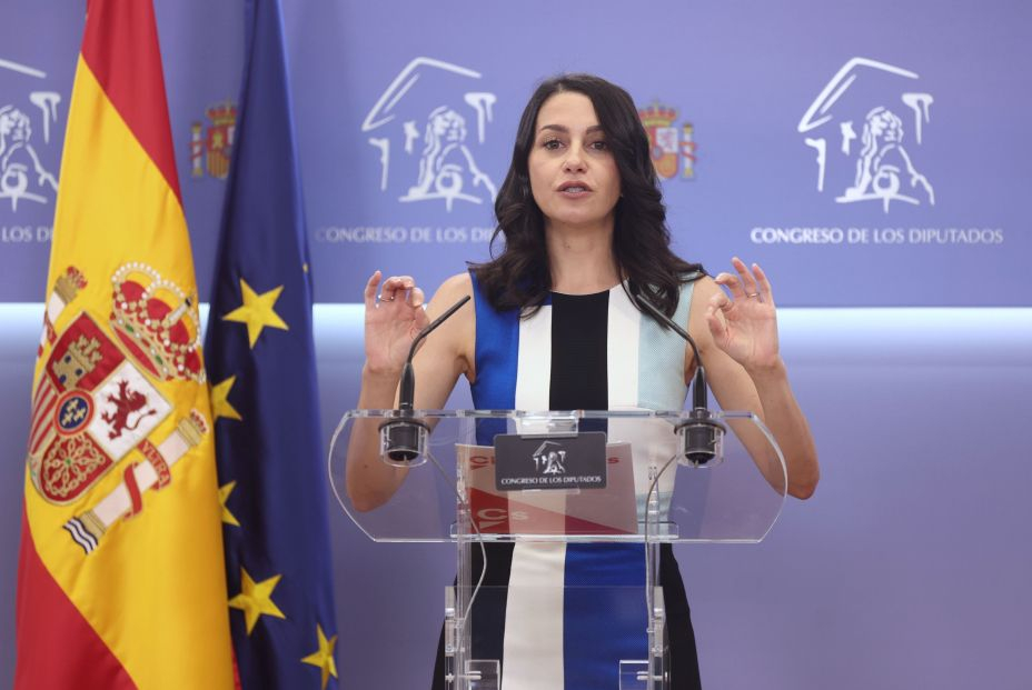 La líder de Ciudadanos, Inés Arrimadas