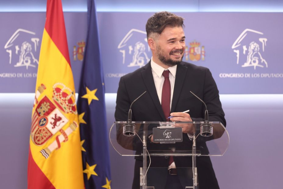 El portavoz de Esquerra Republicana (ERC) en el Congreso, Gabriel Rufián