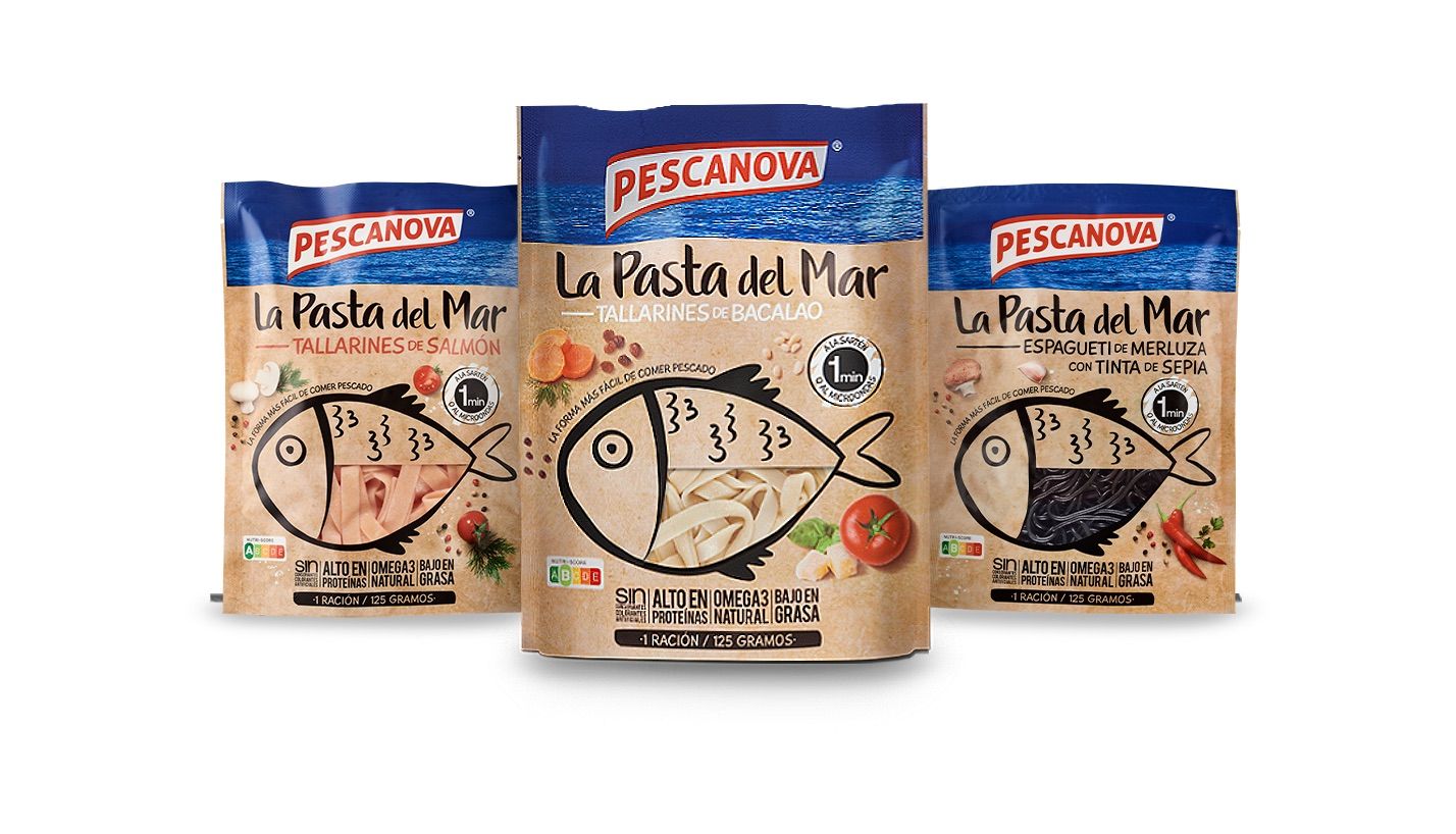 Facua denuncia a Pescanova por su 'Pasta del Mar': nada de pasta y poco pescado