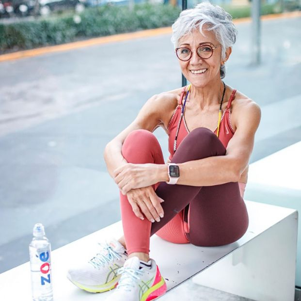 'Nonna', la 'abuela fitness' que ha corrido 7 maratones. Foto: Instagram @lanonnafit
