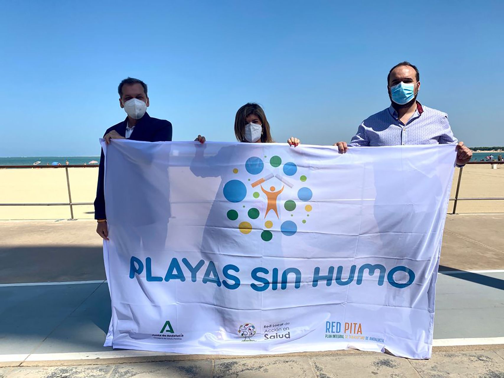 El mapa de las playas de España en las que está prohibido fumar. Foto: Ayuntamiento Sanlúcar de Barrameda