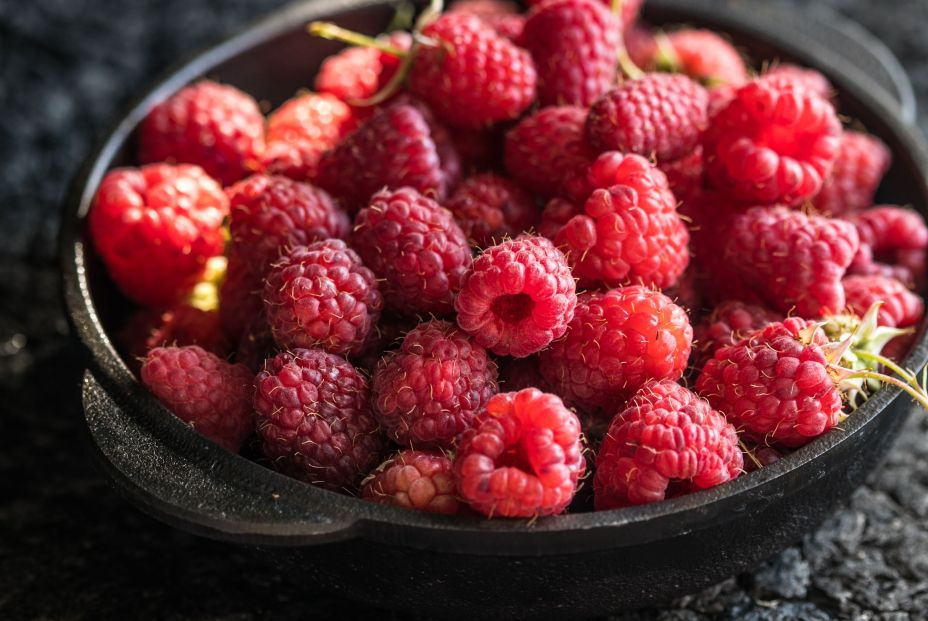 Estas son las calorías que tienen las frambuesas