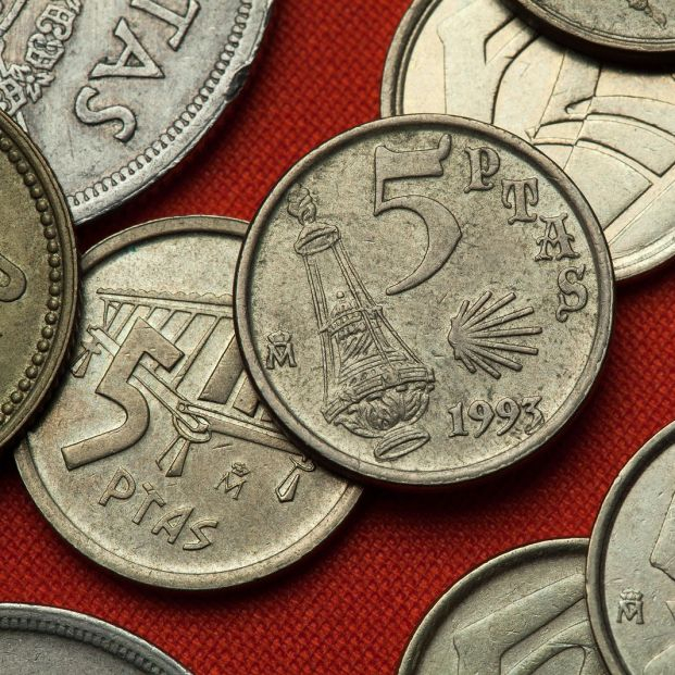 arroz táctica nada Las monedas de 5 pesetas que podrían valer más de 30.000€