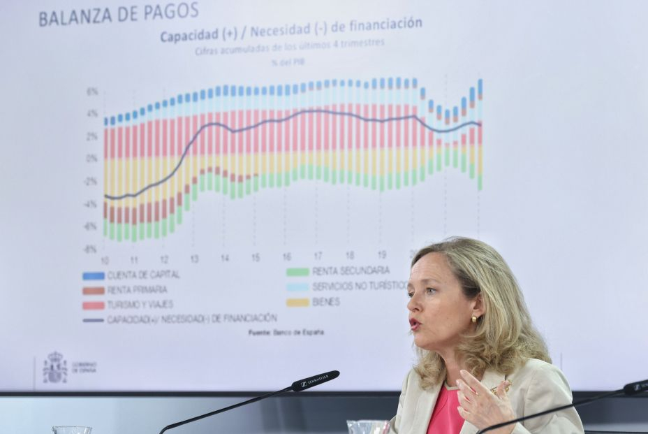 La vicepresidenta primera y ministra de Asuntos Económicos y Transformación Digital, Nadia Calviño