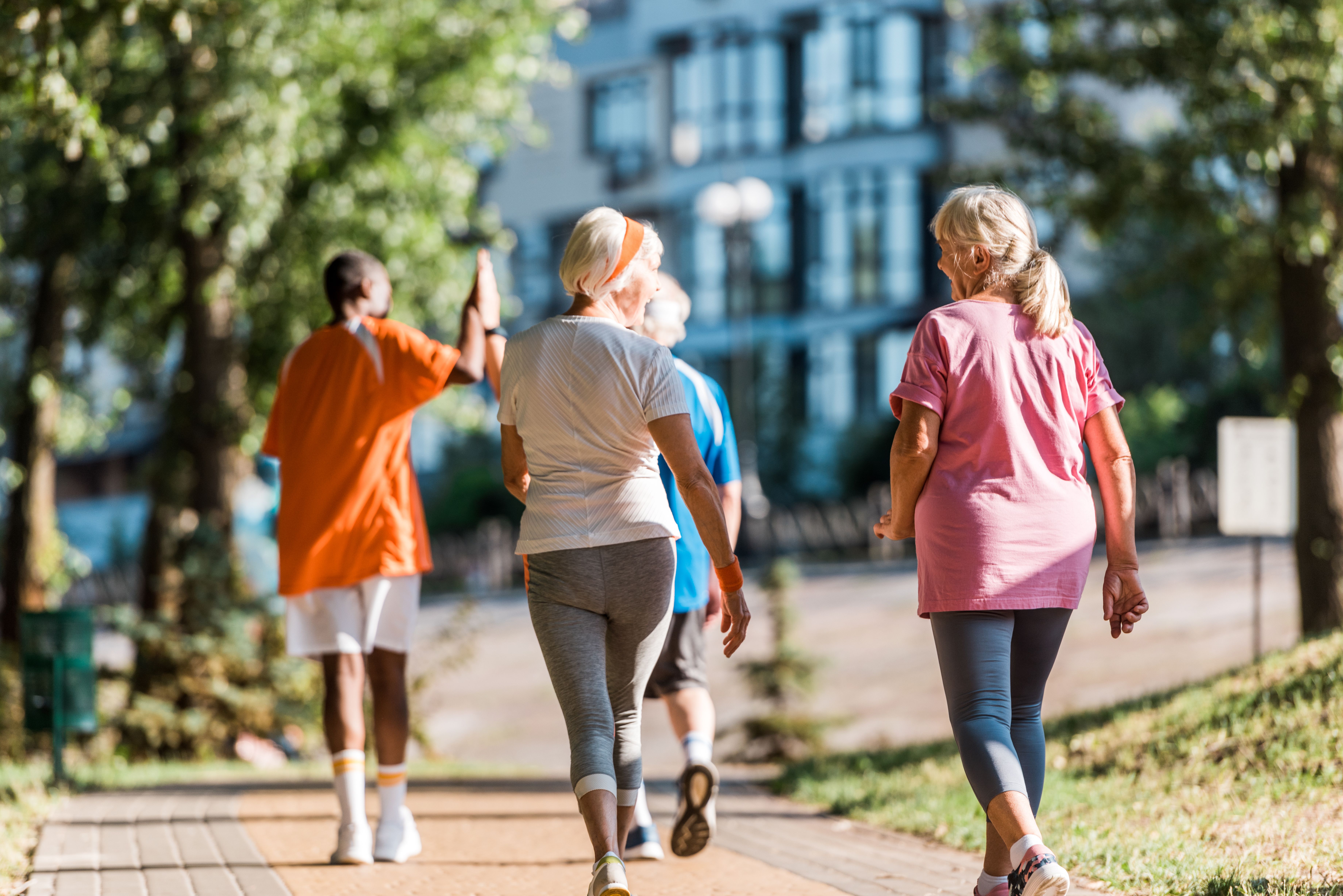 Los mayores de Barakaldo disfrutarán de rutas y ejercicios en los parques biosaludables de la ciudad. Foto: Bigstock