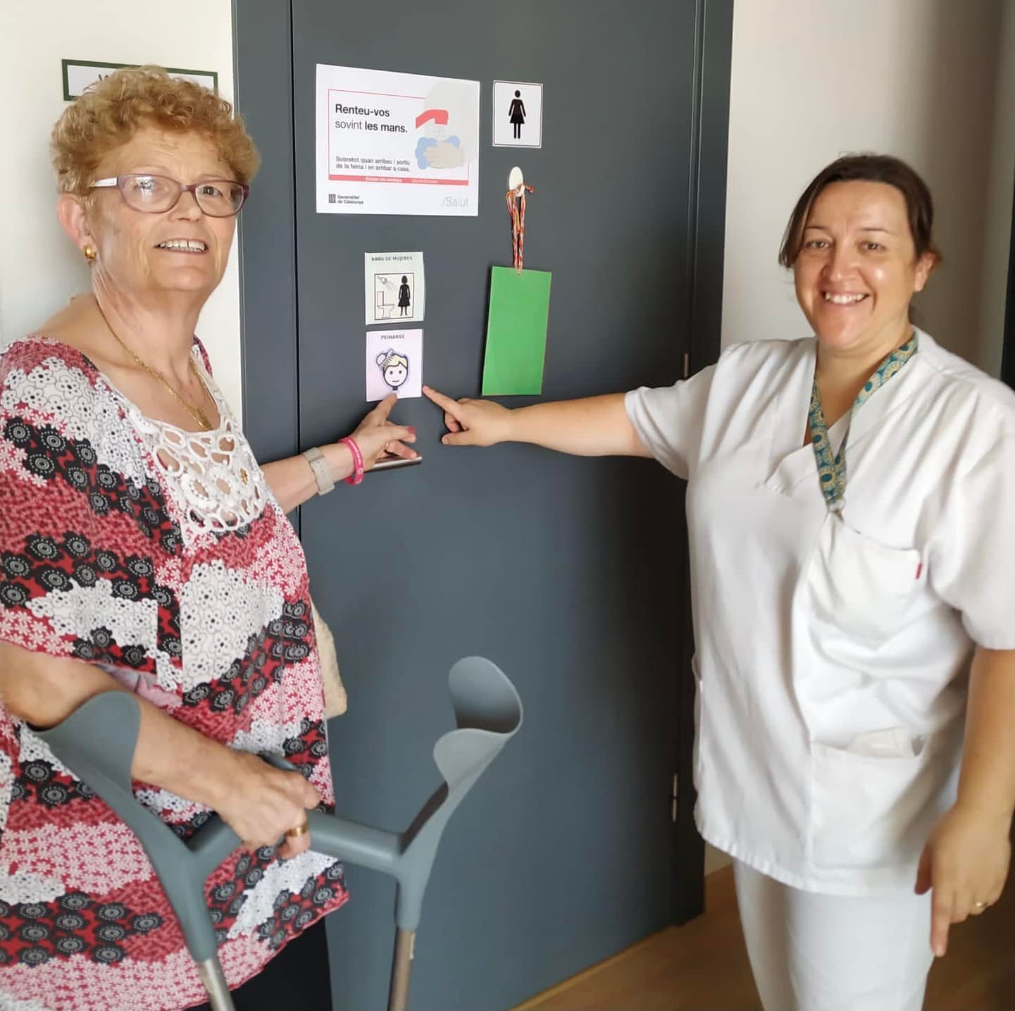 Pictogramas para ayudar a los mayores con demencia del Vendrell (Tarragona)