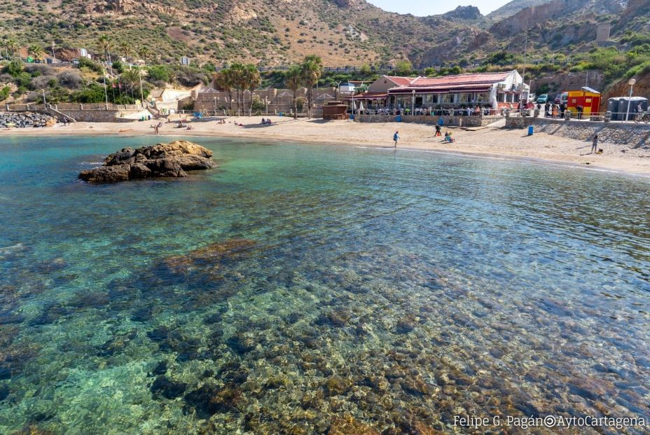Cartagena: playas con 'S' de Sostenibilidad y una deliciosa gastronomía. Foto: Ayuntamiento de Cartagena Cartagena: playas con 'S' de Sostenibilidad y una deliciosa gastronomía. Foto: Ayuntamiento de Cartagena