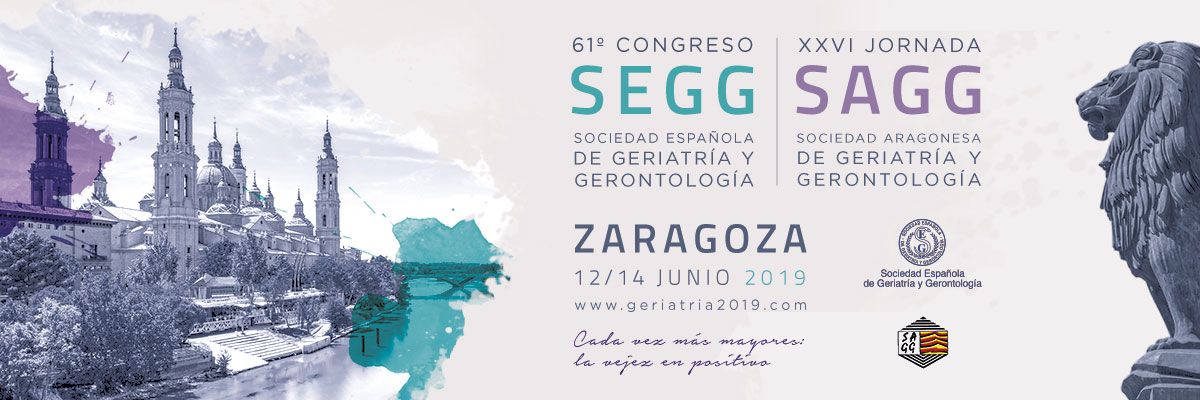 Cartel del 61 Congreso de la Sociedad Española de Geriatría y Gerontología (SEGG)