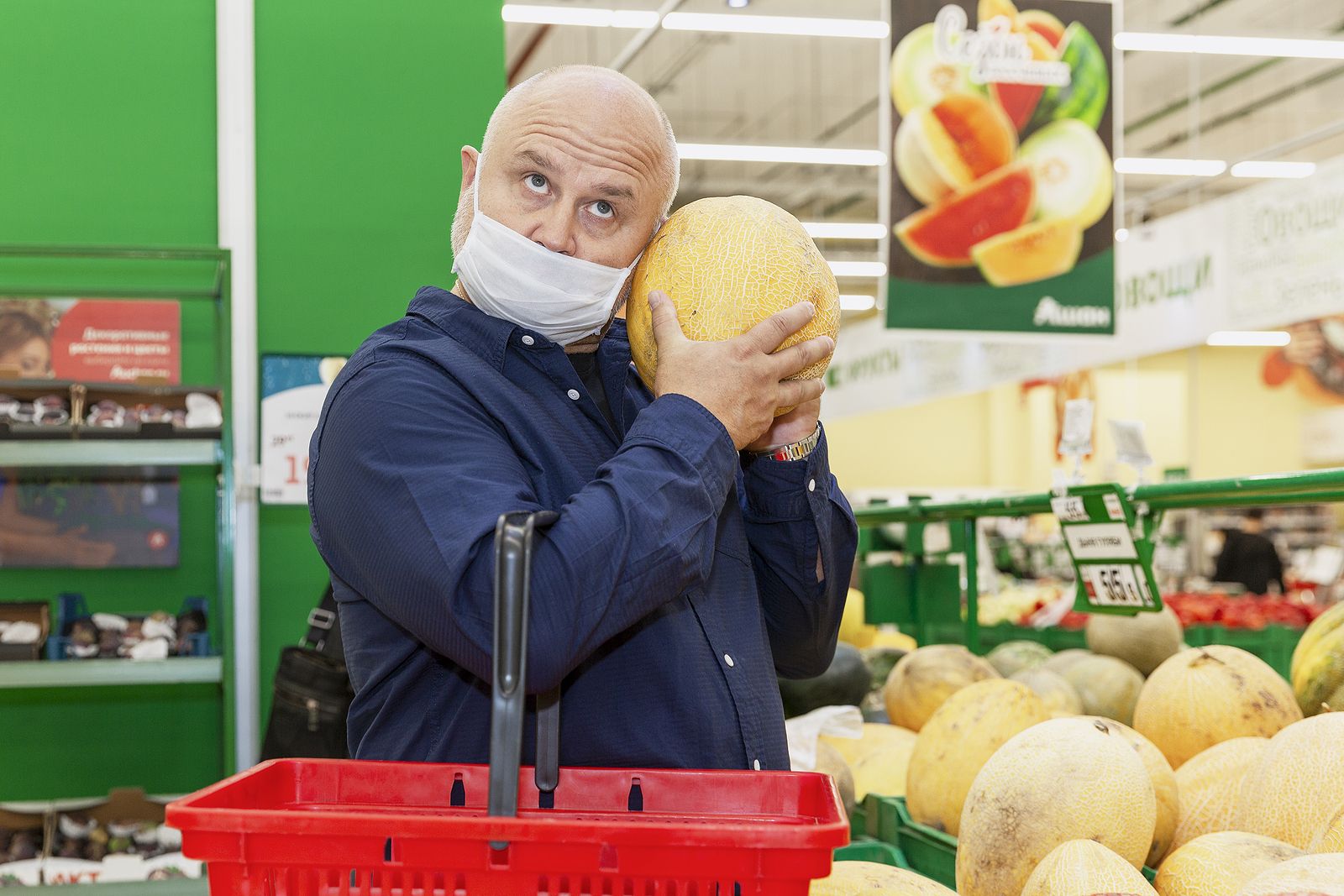 El truco para saber si un melón está bueno