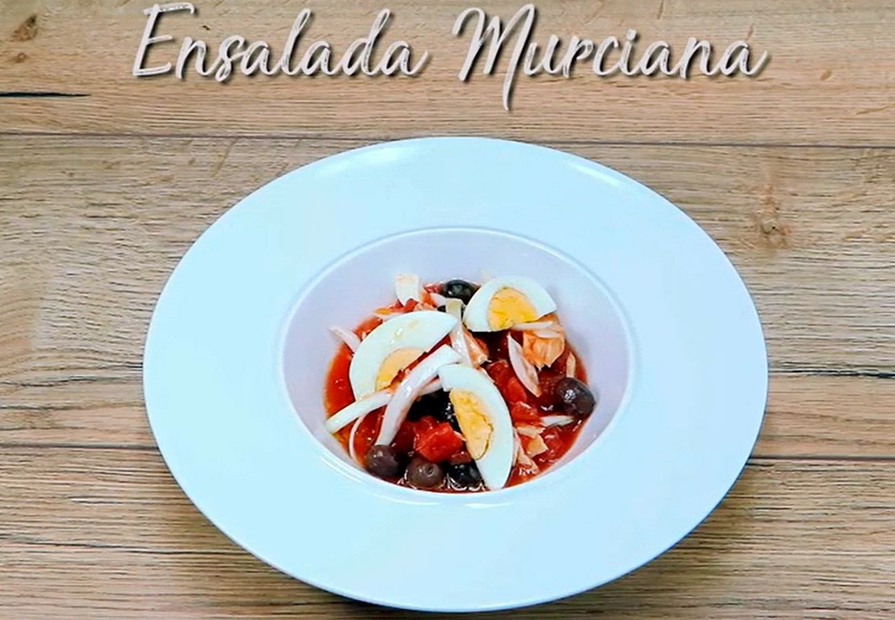 Ensalada murciana: video receta del plato de verano más apreciado de la Región de Murcia