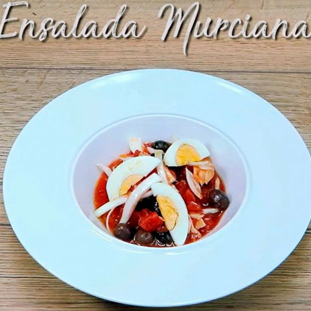 Ensalada murciana: video receta del plato de verano más apreciado de la Región de Murcia