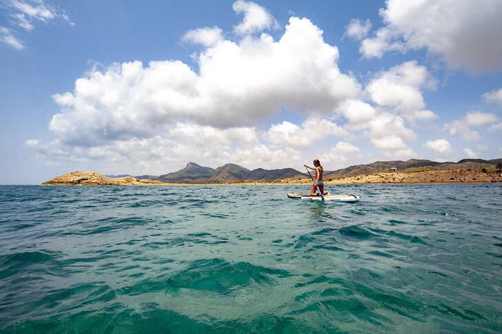 Paddle surf. Foto Murcia Turística Paddle surf. Foto Murcia Turística