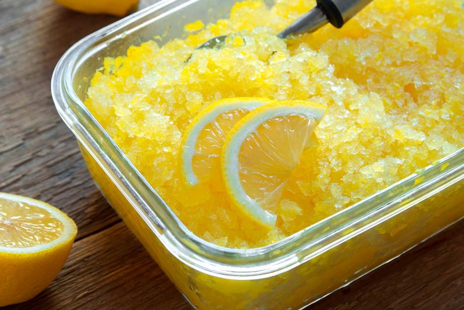 Receta de granizado casero de limón. Foto: Bigstock