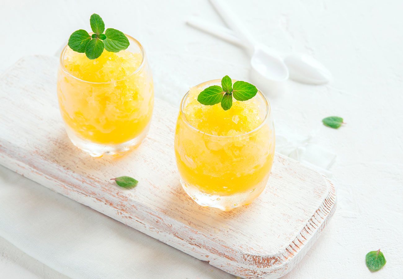 Receta de granizado casero de limón. Foto: Bigstock