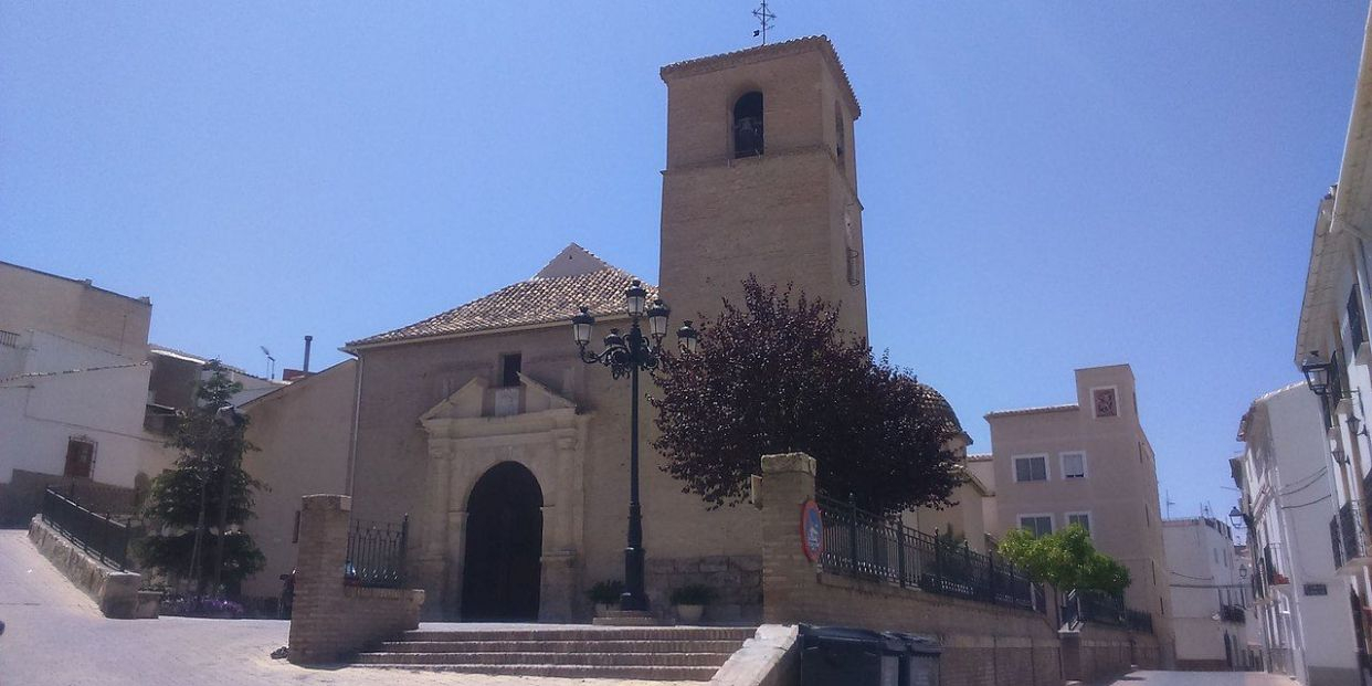 Iglesia de Santa María de Tíjola. Foto Wikipedia