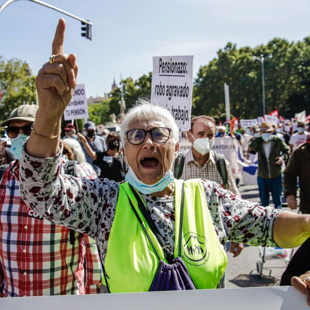 Los pensionistas vuelven a la calle: "No podemos permitir que nos arrebaten el Estado de Bienestar"