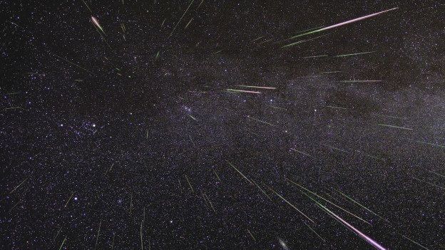 Las Perseidas de este año quedarán deslucidas por la Luna llena. Foto: Europa Press