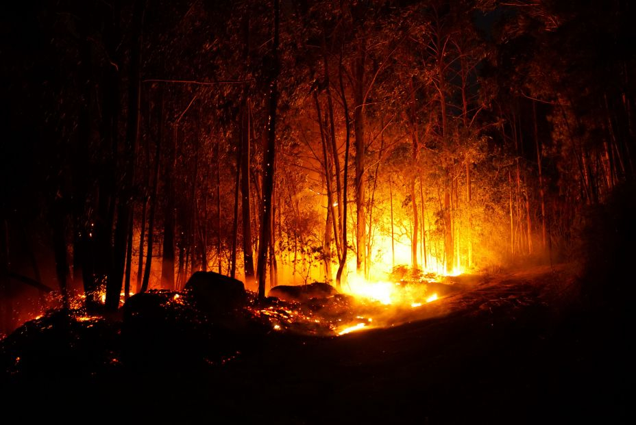 EuropaPress 4614573 vista general incendio parroquia saiar caldas reis pontevedra galicia